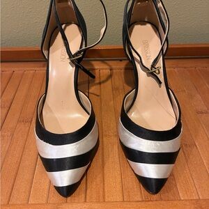 Black and White Women's Heels